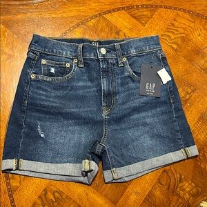 NWT Blue Jean Shorts High-Waisted Distressed